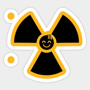 Awkward Biohazard Sticker